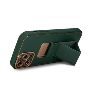 New Kickstand dėklas telefonui Samsung Galaxy A13 su stoveliu raudonos spalvos - Image 9