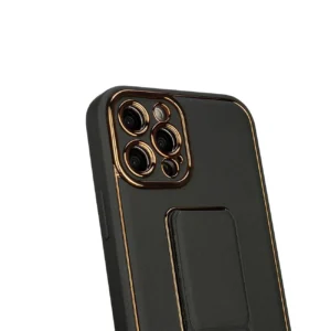 New Kickstand dėklas telefonui Samsung Galaxy A13 su stoveliu juodos spalvos - Image 9