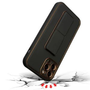 New Kickstand dėklas telefonui Samsung Galaxy A12 5G su stoveliu mėlynos spalvos - Image 8