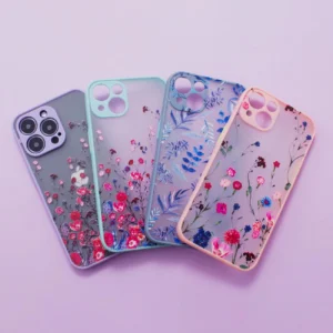 Design Apple iPhone 12 Pro flower dėklas telefonui žydros spalvos - Image 7