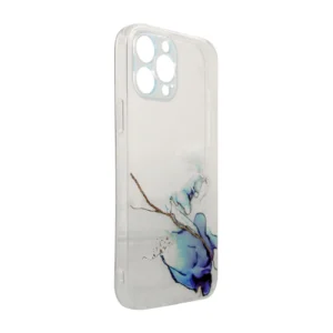Marble Apple iPhone 12 Pro Gel Marble dėklas telefonui mėlynos spalvos - Image 2