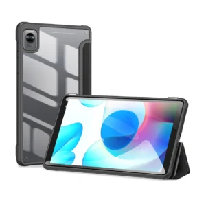 Dux Ducis Toby Armored Flip Smart dėklas planšetiniam kompiuteriui Realme Pad Mini juodos spalvos - Image 4