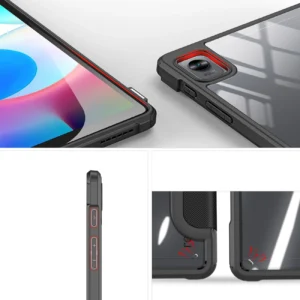 Dux Ducis Toby Armored Flip Smart dėklas planšetiniam kompiuteriui Realme Pad Mini juodos spalvos - Image 6