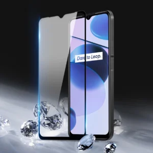 Dux Ducis 9D Apsauginis stiklas full screen 9H apsauginis stiklas with frame Realme C35 black (case friendly) - Image 4