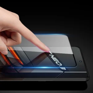 Dux Ducis 9D Apsauginis stiklas Screen Protector Realme GT Neo 3 9H Black Frame - Image 9