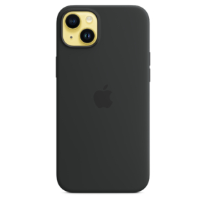 pple iPhone 14 Plus Silicone Case with MagSafe - Black - Image 6