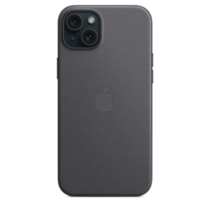 iPhone 15 Plus FineWoven Case with MagSafe - Black - Image 5