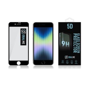OBAL:ME 5D apsauginis stiklas telefonui Apple iPhone 7/8/SE2020/SE2022 Black - Image 2