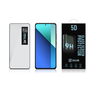 OBAL:ME 5D apsauginis stiklas telefonui Xiaomi Redmi Note 13 4G/5G Black - Image 2