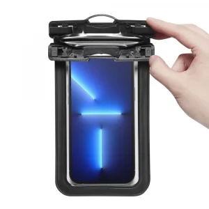 Spigen Aqua Shield A601 vandeniui atsparus dėklas IPX8 - black 2 vnt. - Image 4
