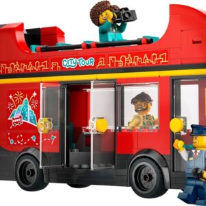 Konstr LEGO City Raudonas dviaukštis apžvalgos autobus 60407 - Image 3