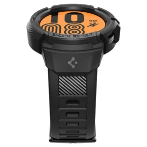 Spigen RUGGED ARMOR "PRO" Samsung Galaxy Watch 5 PRO (45 mm) juodos spalvos - Image 8
