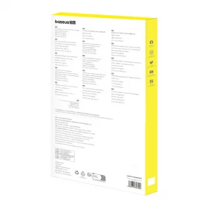 Baseus DeepDive vandeniui atsparus dėklas IPX8 with 4 layers of seal - white and yellow - Image 6