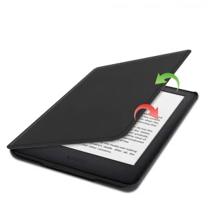 Tech-Protect SmartKindle 11 / 12 2022 / 2024 - dėklas knygų skaityklei mėlynos spalvos su sakura gėlėmis - Image 3