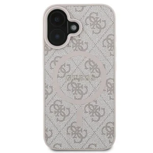 Guess 4G Ring Classic Logo MagSafe Apple iPhone 16 Plus - dėklas telefonui rožinės spalvos - Image 3