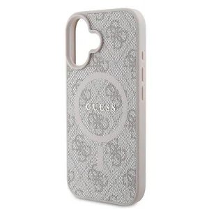 Guess 4G Ring Classic Logo MagSafe Apple iPhone 16 Plus - dėklas telefonui rožinės spalvos - Image 6