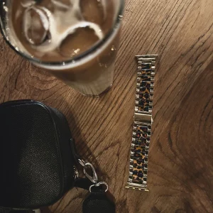 Apyrankė Tech-Protect Modern Apple Watch 4 / 5 / 6 / 7 / 8 / 9 / SE (38 / 40 / 41 mm) - aukso spalvos - Image 4