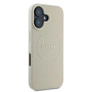 Guess Grained Ring MagSafe Apple iPhone 16 - dėklas telefonui rudos spalvos - Image 4