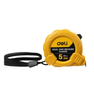 Steel Measuring Tape 5m/19mm Deli Tools EDL9005B (yellow) - Image 4