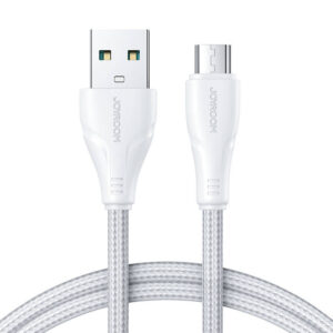 kabelis į Micro USB-A / Surpass / 2m Joyroom S-UM018A11 baltos spalvos