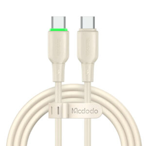 Kabelis USB-C į USB-C Mcdodo CA-4770 65W 1.2m gelsvas