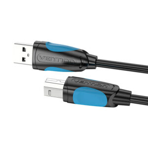 Printer Kabelis USB 2.0 A į USB-B Vention VAS-A16-B300 3m juodos spalvos - Image 3