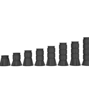 Reguliuojamas pjedestalas terasinėms lentoms 110–180mm, 1vnt - Image 3