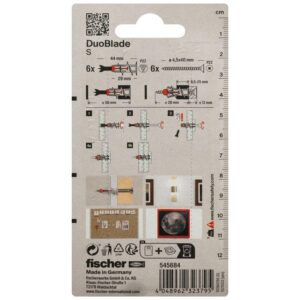 Kaištis Fischer DuoBlade, 29 mm x 4.5 mm, 6 vnt. - Image 3