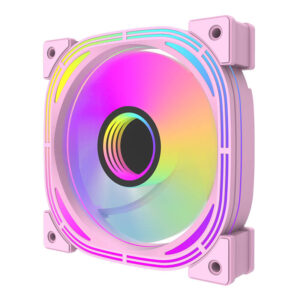 Darkflash INF24 5in1 ARGB Kompiuterio ventiliatorių rinkinys (pink) - Image 3