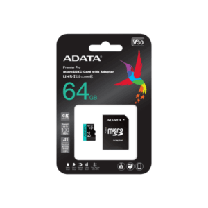 ADATA Premier Pro 64GB microSDXC UHS-I Class 10 w/Adapter - Image 4