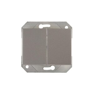 Perjungiklis VILMA XP500, 2 klav., metalo spalvos