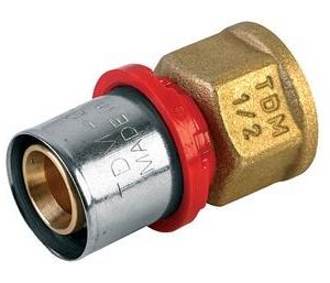 Presuojamas adapteris TDM Brass Art 1635, 18 mm x ½"