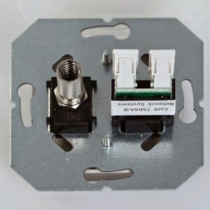Antenos ir kompiuterio lizdas LIREGUS EPSILON, šampano sp. - Image 3