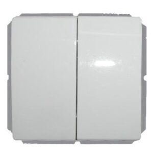 Jungiklis VILMA ST150, 2 klav., baltos spalvos, IP44