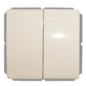 Jungiklis VILMA ST150, 2 klav., dramblio kaulo spalvos, IP44