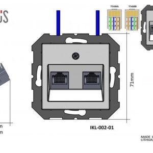 Kompiuterio lizdas LIREGUS EPSILON, juodos spalvos - Image 3