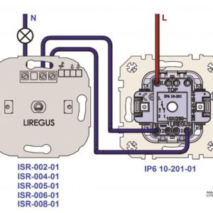 Šviesos reguliatorius LIREGUS EPSILON, baltos spalvos - Image 3