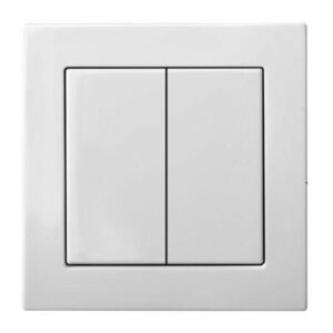 Perjungiklis LIREGUS EPSILON, 2 klav., baltos spalvos - Image 2
