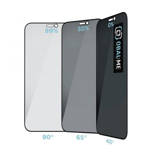 OBAL:ME Privacy 5D ekrano apsauga Apple iPhone 12 Mini Black - Image 1
