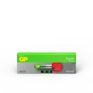 Elementai GP SUPER ALKALINE AAA/LR03, 1,5V, 12 vnt. - Image 1