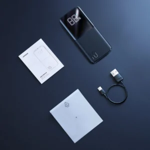 Joyroom power bank 22.5W 10000mAh PD QC3.0 AFC Juodos spalvos (JR-QP191) - Image 9