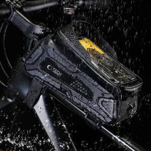 L Tech-Protect V2 Universal Bike Mount Bicycle Bag, juodos spalvos - Image 4