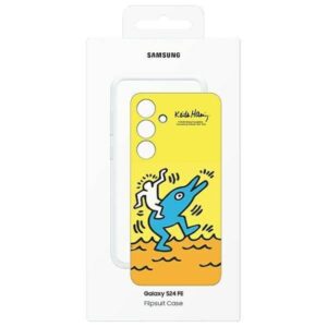 Samsung Galaxy S24 FE FlipSuit (EF-MS721CYEGWW) dėklas telefonui geltonos spalvos - Image 3