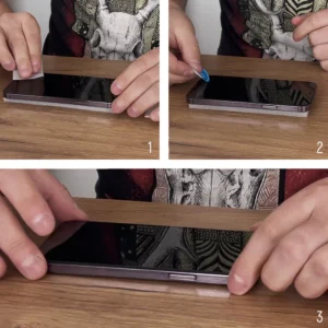 Wozinsky 2x Full Glue Apsauginis stiklas Samsung Galaxy A54 5G 9H Full Screen Apsauginis stiklas with Black Frame - Image 9