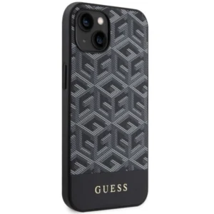 Guess GUHMP14SHGCFSEK Apple iPhone 14 6.1" dėklas telefonui juodos spalvos/dėklas telefonui juodos spalvos hardcase GCube Stripes MagSafe - Image 4