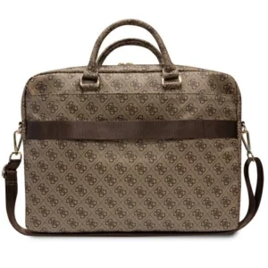Guess 4G Printed Stripes bag for a 16" laptop - rudos spalvos - Image 3