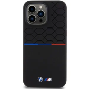 BMW M Silikoninis Pattern MagSafe Apple iPhone 15 Pro Max - dėklas telefonui juodos spalvos - Image 3