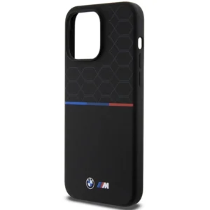 BMW M Silikoninis Pattern MagSafe Apple iPhone 15 Pro Max - dėklas telefonui juodos spalvos - Image 6