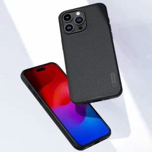 Nillkin Super Frosted Shield Pro Magnetic Apple iPhone 15 Pro Max - dėklas telefonui juodos spalvos - Image 7