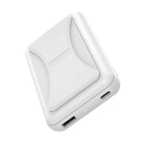 Powerbank Choetech B663 10000mAh 20W MagSafe USB-A / USB-C - baltos spalvos - Image 3